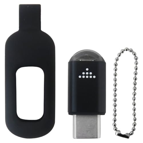 Misimain New Universal Smartphone IR Remote Adapter, USB-C Infrared Blaster Control for Android & for Apple TV/AC/DVD/Roku/Vizio/S-amsung, Includes Keychain & Silicone Case (Black)
