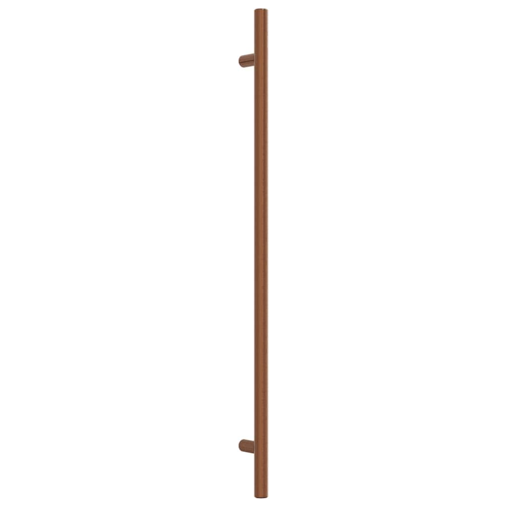 Tiradores para muebles (20 unidades, 320 mm, acero inoxidable bronce cepillado, con tornillos en forma de T, para armarios y cajones)