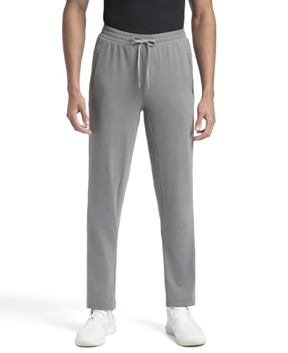 Image of Jockey SP16 Men Soft Touch Microfiber Elastane Stretch Active Wear Trackpant with Side Pockets and StayFresh Treatment