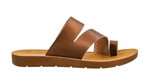 Corkys Footwear Just A Fling Sandals - Features a Toe Wrapped strap for Stability, Unbeatable Cushioned Insoles for Comfort, Slip-on Technology for Easy On and Off2