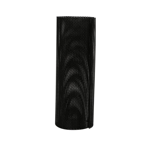 Malla para parrilla de coche que protege tu motor con aluminio negro en rombos de 100x33 cm 4