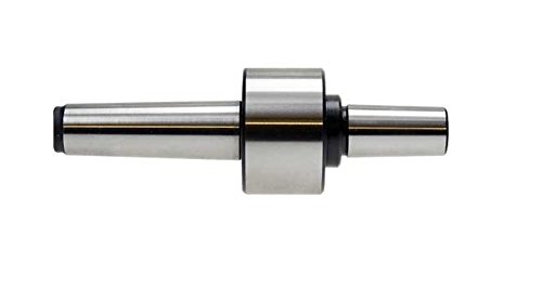 Centro Rotante Vivo MT2 Conico – Piccolo Corpo 38 Mm Per Tornio – Morse Taper MT2 – Girevole, Per Utensili