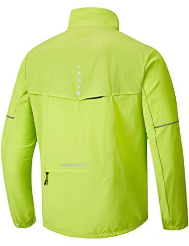 Hotsuit Cycling Rain Jacket For Men Breathable Running Jacket Waterproof Biking Windbreaker Reflective For Hiking Fishing Golf Upf40+ thumb #1