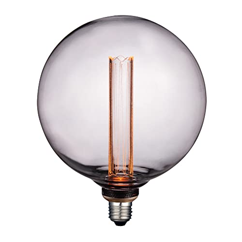 La Mejor Recopilación de Foco vintage - los preferidos. 47 Tecnolite - Foco G200 Vintage LED 3.5 W, Luz Suave Cálida, Base E27, Atenuable