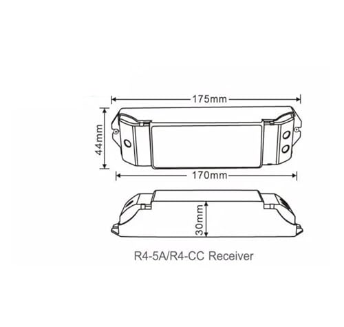 Récepteur à courant constant R4-CC Skydance décodeur DMX512 2.4G