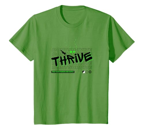 Don't Survive THRIVE Grafitti Street Art T-Shirt
