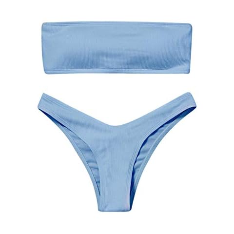 High Waisted Pink Bikini Set with Tummy Control Cover