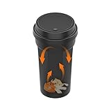 Portarifiuti per Auto | Impermeabile Multiuso con Coperchio,Auto Per Furgone Van Sedile Po...