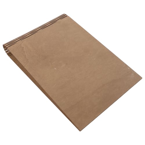 Cuaderno de visitas rústico de madera para bodas y eventos con diseño ligero 2