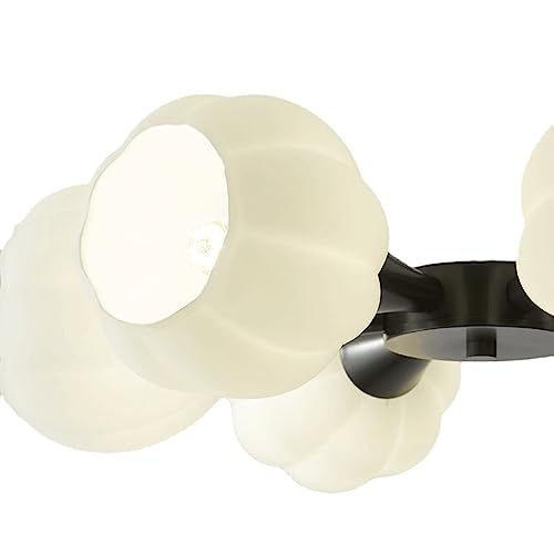Chandelier minimaliste italien 6 G9 dimmable pour eclairage de salon - 3