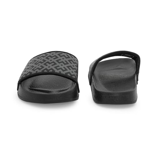 Image of Red Tape Womens Sliders in Slate Blue | Casual Pool Sliders | SLATE BLUE | 3 UK