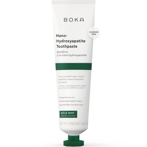 Image of Boka Toothpaste - Nano Hydroxyapatite Toothpaste, Fluoride Free Toothpaste