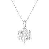pendentif flocon de neige argent Design : ces colliers Chian avec petits pendentifs en forme de flocon de neige. Ils sont simples et élégants, parfaits pour l'hiver