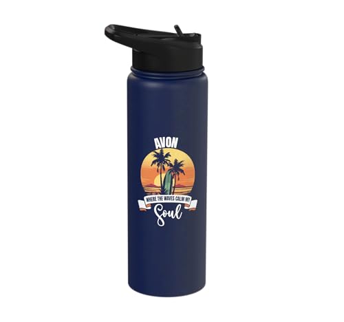 Waves - Avon Stainless Steel Insulated Water Bottle