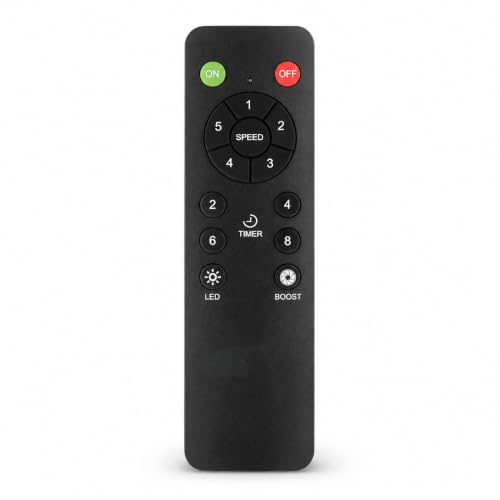 Image of K2 Remotes Compatible for Orient BLDC Ceiling Fan Remote - Replacement Orient Remote with 5-Speed Control, Timer, LED & Boost Function | Fan Remote Only | Exact Match Required | 1 Year Warranty