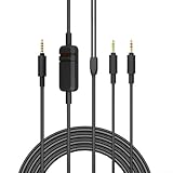 Audiokabel, 2,45 m Kupferdraht für Beyerdynac MMX300 Kopfhörer der 2. Generation, zuverlässige Verbindung, High-Fidelity-Sound für PC-Schreibtisch-Setup