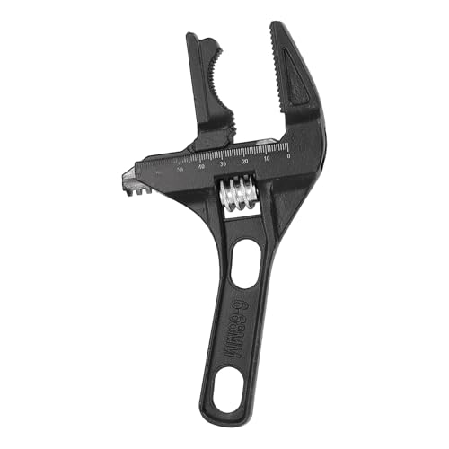 Surluoen Llave Ajustable Llaves Inglesas de BañO de MandíBula 6-68Mm Llaves Inglesas de AleacióN de Aluminio VáStago Herramienta de Mano de Fontanero B