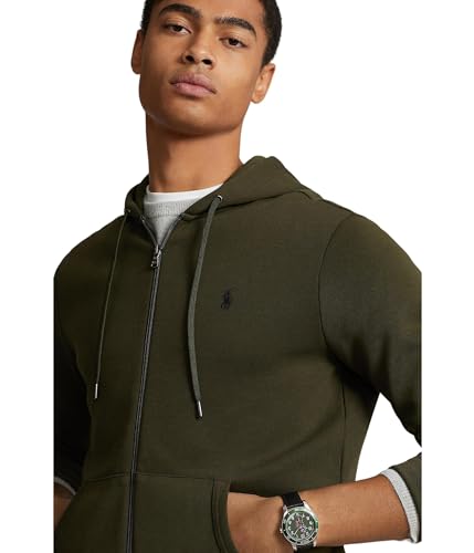 Image of POLO RALPH LAUREN Double-Knit Full Zip Hoodie