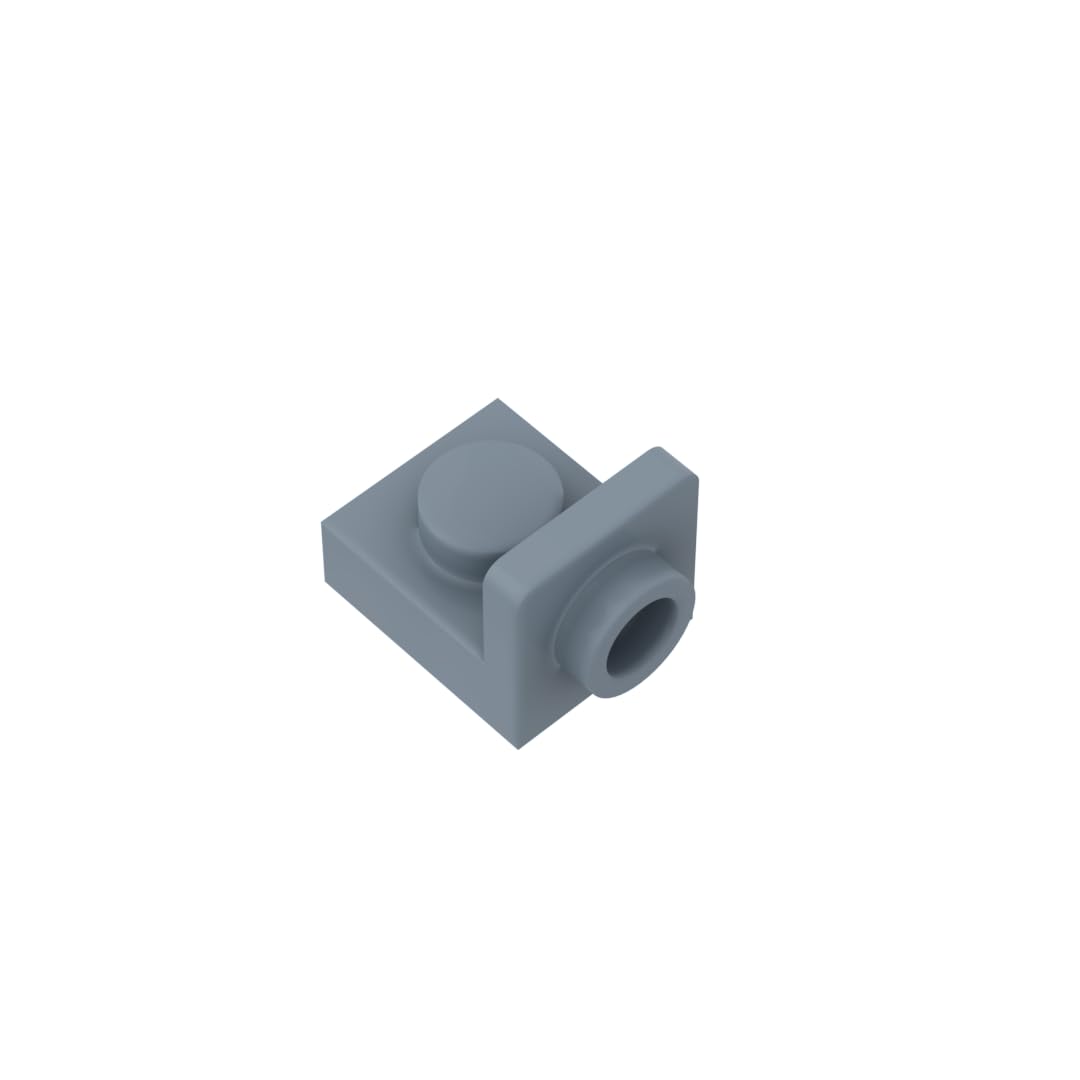 Gobricks 36840 Hinge Plate Bracket 1x1-1x1 Inverted 50 Pieces GDS-1567 Compatible with Lego Building Blocks Color:Sand Blue 054
