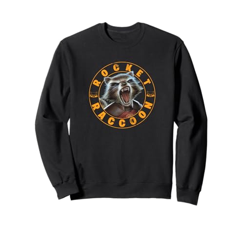 Sweat Rocket Raccoon en coton pour un look streetwear Marvel idéal