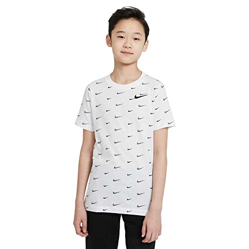 Nike Swoosh All Over Print T-shirt Mixte enfant
