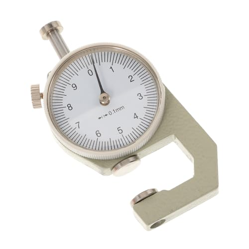 BELLIFFY Precision Leather Thickness Gauge Tool Digital Measuring Gauge for DIY Projects