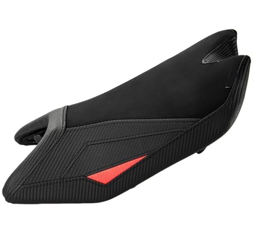 Cojín de asiento trasero para Aprilia RS457 repuesto de cuero sintético para moto 2024 2025