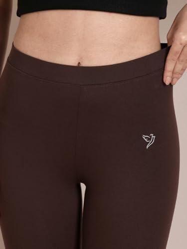 Image of TWIN BIRDS Tailored Cut and Classic Fit Super Stretchable Elastane Fabric Churidar Leggings for Women