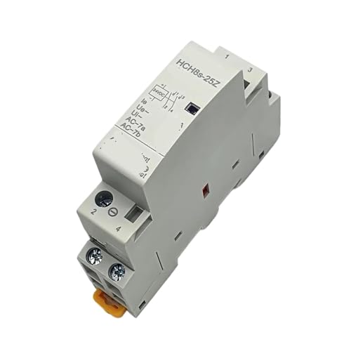 Contacteur modulaire HCH8s-25A 2P relais de puissance DC12V 2NO