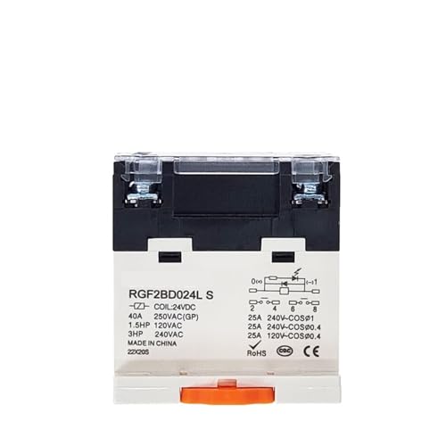 Relais RGF2BD024LS 24VDC Shenler petit modèle pour automatisme