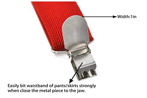 Dazcos Japanese Anime Cosplay Suspenders Red Y Shape Costume Accessory #TOP6