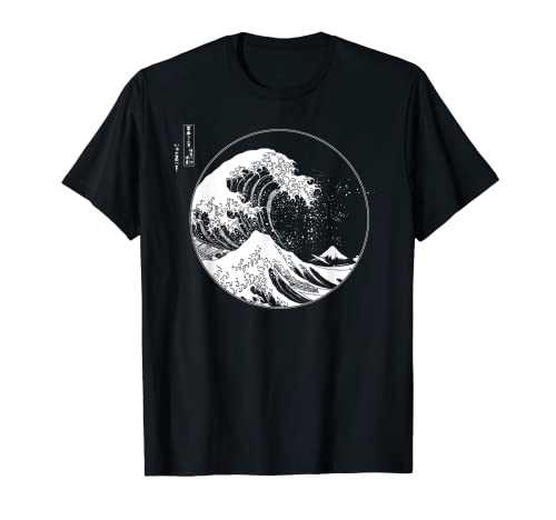La Grande Vague au large de Kanagawa Hokusai Art japonais T-Shirt
