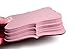PPAPPAPPIYO 3x5 Pink index card stock/Set of 50 Blank index cards 350gsm (rose pink)