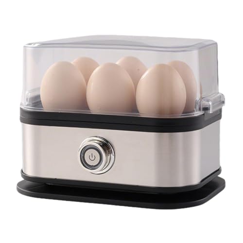 Cocedor de huevos para camping y apartamentos compactos con tapa transparente 2