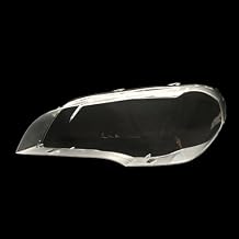 Car Headlight Cover Clear Lens Plastic Headlamp Shell Cover Replacement for BMW X5 E70 2008 2009 2010 2012 2013