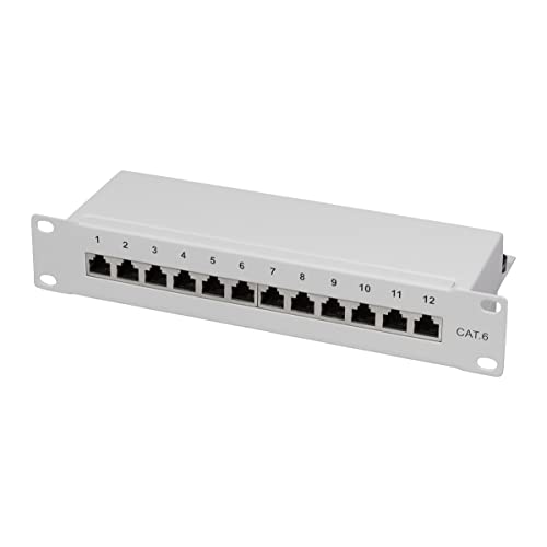 Panneau de brassage 12 ports Cat6 LogiLink résout les pannes réseau et organise les câbles RJ45
