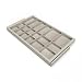 Produktbild Emuca - Organisationsschublade mit sanft schließenden Schienen für Schränke, Modul 800mm, regulierbare, Steingrau lackiert