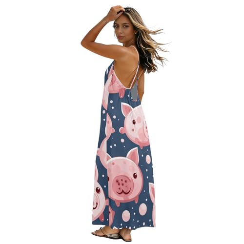 Robe d'été marine dos nu en bretelles pour vos soirées plage et terrasses ensoleillées