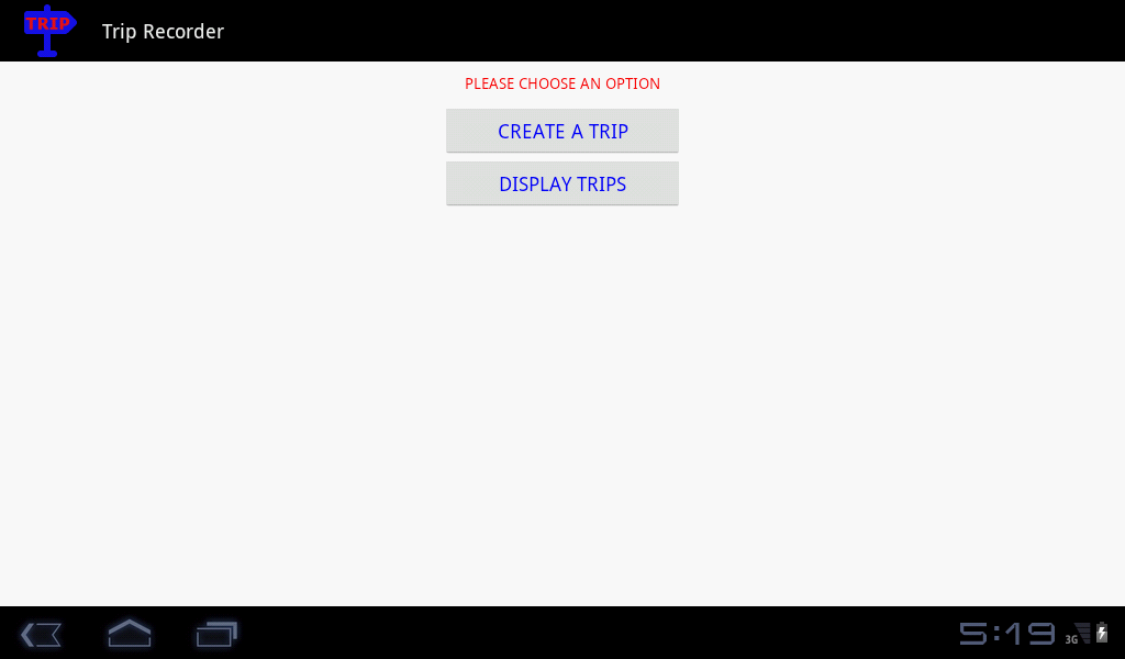 Trip Recorder App on Amazon Appstore