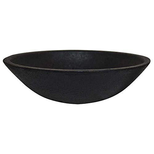 Small Black Wooden Decorative Bowl