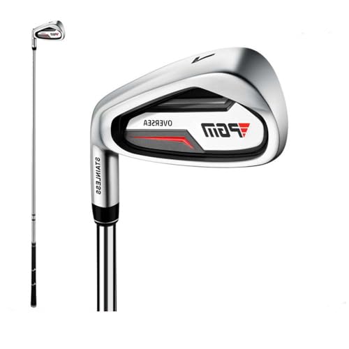 Left Handed Or Right Handed Golf Iron #7 - With Carbon Or Steel Shaft Golf Club Iron For Men &Amp; Women Adults Golfers - Golf Game &Amp; Practice (For Men(Steel),Left)