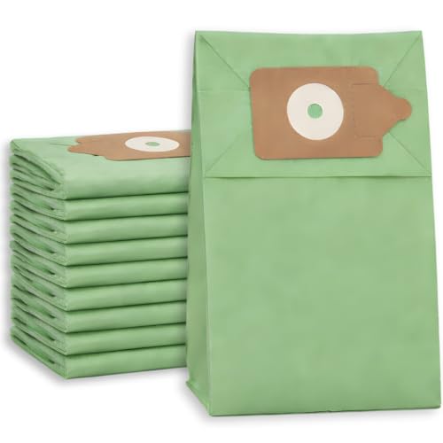 Pack of 10 Henry Hoover Bags compatible with Numatic Hetty Basil James Vacuum Cleaner NVM1B NVM1C NVM1C2 Double Layer Paper Dust Bags