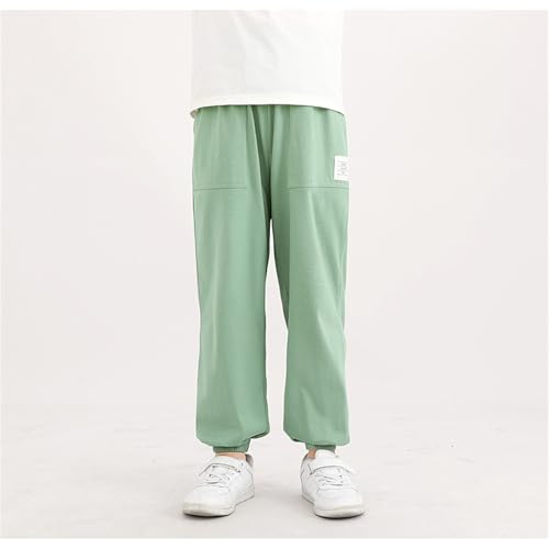 Sweatpants for Boys Casual Elastic Waist Trousers Baggy Fashion Comfy Lounge Athletic Cotton Joggers with Pockets2