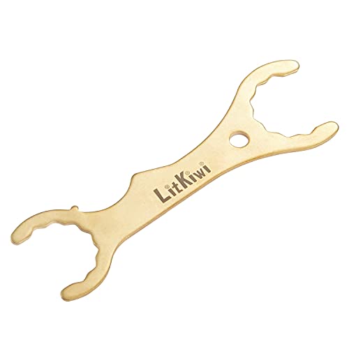 LitKiwi 1PCS Steel Superior Tool Multi-function Spanner,Beer Faucet Home Brewing Wrench for Tap Beer Tower Coupler Multi-Use Faucet Key Tool