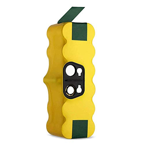 Powayup 4500mAh Ni-MH Staubsauger Ersatzakku für iRobot Roomba 500 600 700 800 Serie 510 520 530 540 550 552 555 560 562 570 580 581 582 585 610 620 630 650 660 760 770 780 790 870 880 Cover