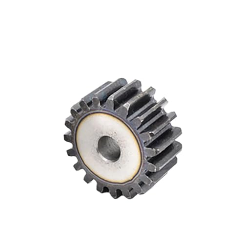 Bevel Gear Pinion Hardware Mechanical 1pcs 2Mod Cylindrical Spur Gear Bore Process Hole 12/13/14/15/16/17/18/19/20/21/22/23/24 Teeth Steel Transmission Gear Tooth Pitch 6.28mm(19Teeth)
