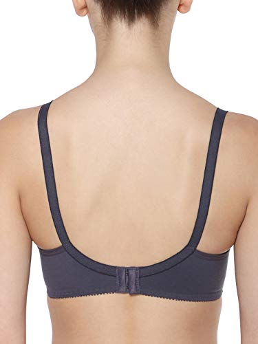 Image of Triumph Comfort Wireless Non Padded Everyday Women Cotton Bra Soft Breathable Cotton, Cut‑n‑Sew Cups 3 /4 Coverage, High Center Bridge Lace Trim & Bow Daily Comfort, Natural Shape Pack Of 1