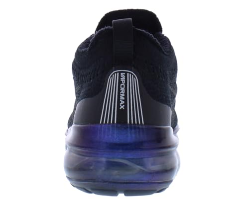 Nike Air Vapormax 2023 Flyknit Women's Shoes (FD3148-001, Black/Metallic Silver/Multi-Color) Size 6.5