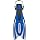 Aletas de Buceo Abiertas Cressi Frog Plus Azul para Adultos miniatura 2