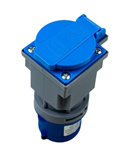 CEE Adapter Kompakt Stromadapter EE Stecker Schuko Steckdose CEE